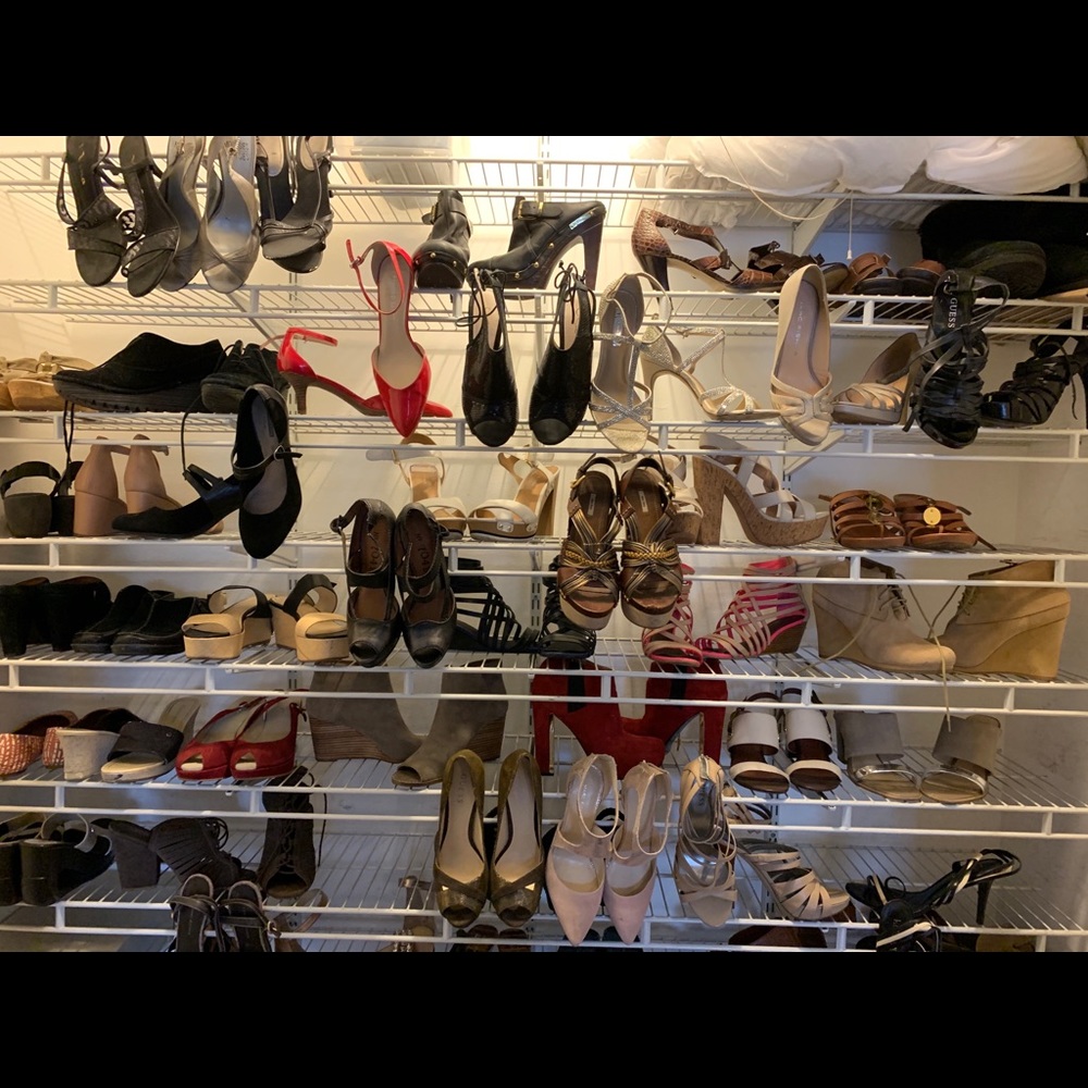 Shoes shoes shoes! Heels, flats even lady janes !